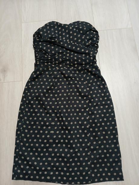 Saty bodkovane, h&m,s