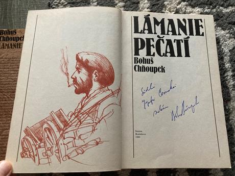 Lámanie pečatí podpis autora-prvé vyd.1984, 