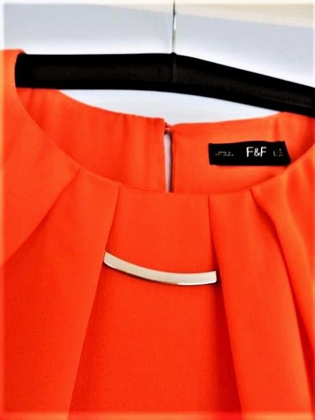 Letné neónkové ľahké šaty, f&f,xl