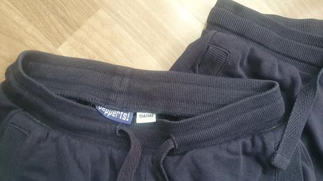 Teplákové kratase - 2ks 134/140, pepperts,134