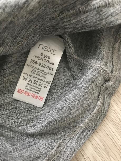 Tričko next 8 rokov, next,128