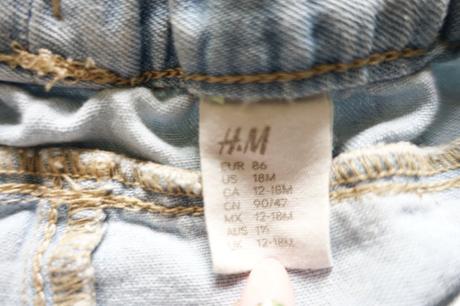 Mäkké tenšie rifle h&m, h&m,86