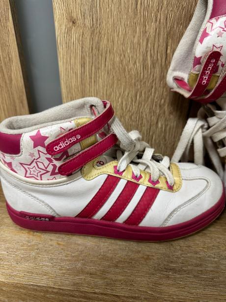 Vyššie kožené tenisky adidas, adidas,35