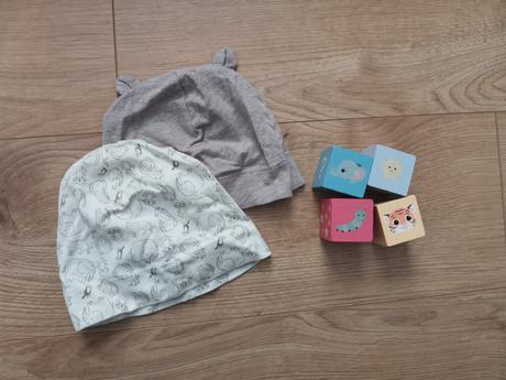 Tenké čiapky, h&m,62