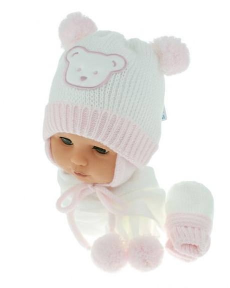 Čiapka,šal rukavičky 2-6mes.mix farieb, <50 / 50