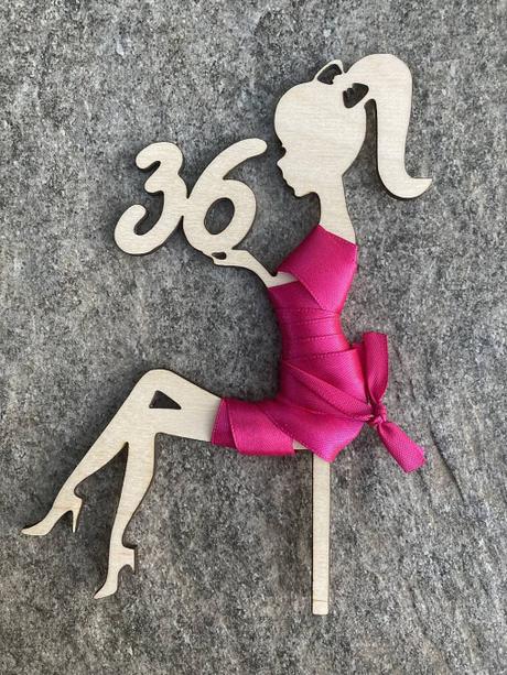 Zápich do torty - slečna/ žena, 