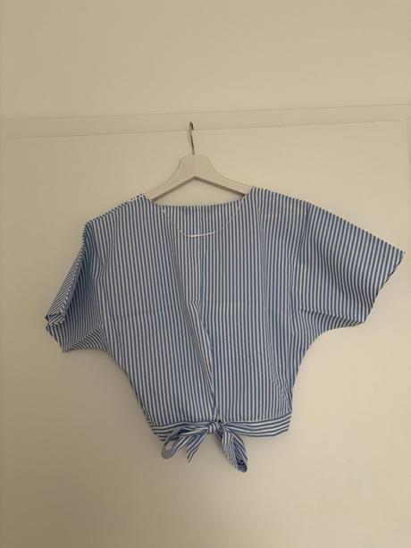 Bielo-modrá blúzka zara, zara,xs