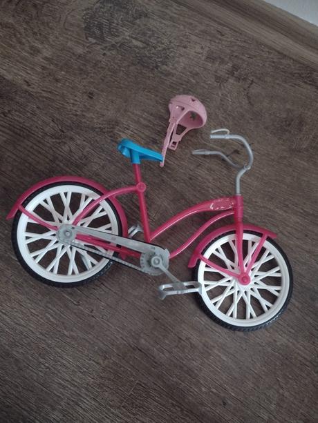 Bicykel pre barbie+prilba, 