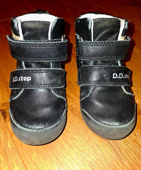 Topánky d.d.step, kožené, dievčenské, d.d.step,25