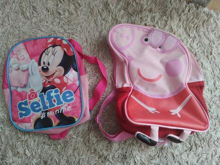 Ruksacik minnie a peppa pig do školky,