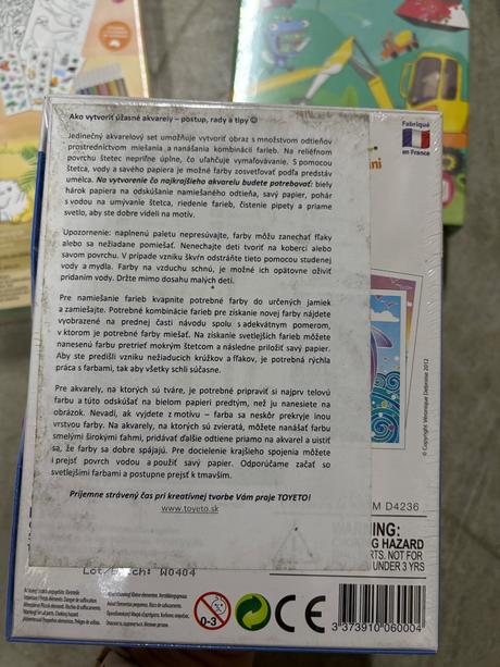 Tiger tribe - set pre chalana na malovanie, 