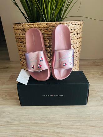 Skvelé šľapky značky tommy hilfiger, pc 35 eur, tommy hilfiger,35