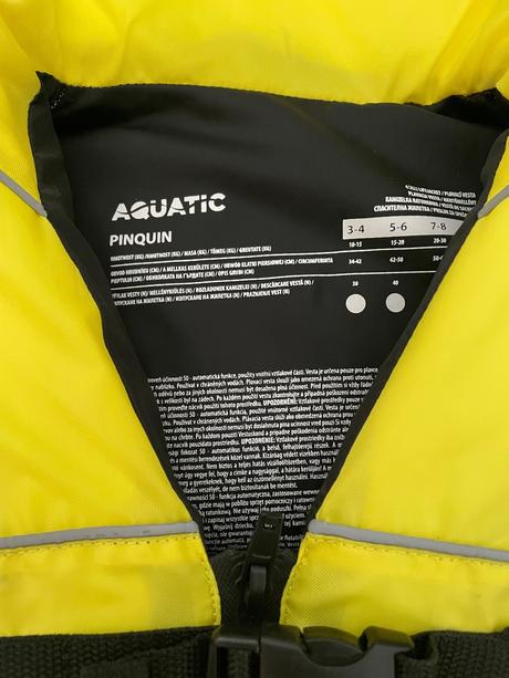 Záchranná vesta, m