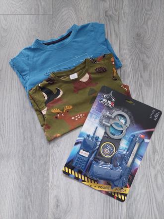 Balík chlapec dlhý rukáv lindex, lupilu 98/104, lindex,98