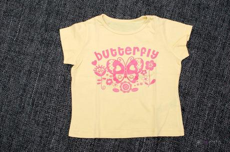 Žlté tričko s krátkym rukávom, cherokee,86