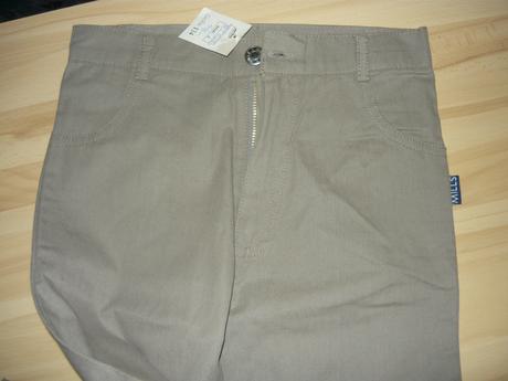 Nenosené nohavice 140-146 bavlna-pre chudšieho, 146