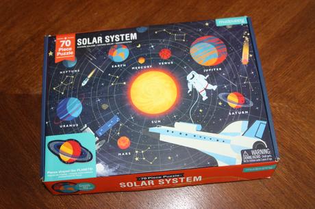 Puzzle solar system 70, 