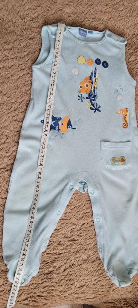 Body bez ruk. modré, disney,86