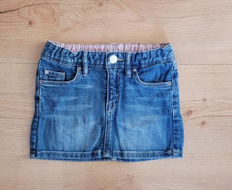 Rifľová sukňa, h&m,104