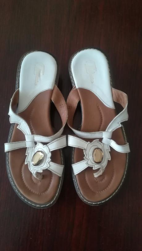 Kožené šľapky baťa, baťa,37