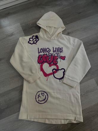 Teplákové šaty, 140