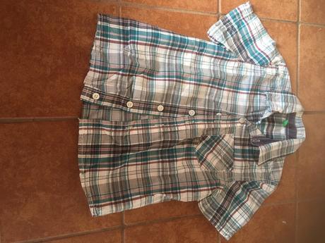 Košeľa s krátkym rukavom, benetton,110