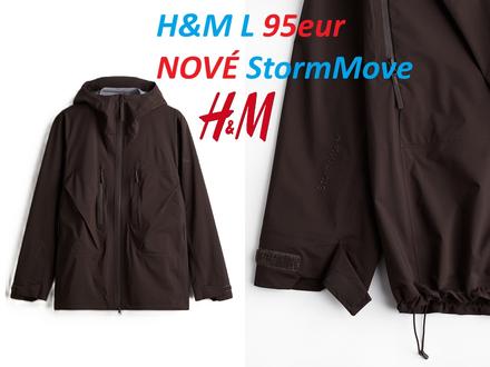 Softshellová bunda hm hnedá, h&m,l