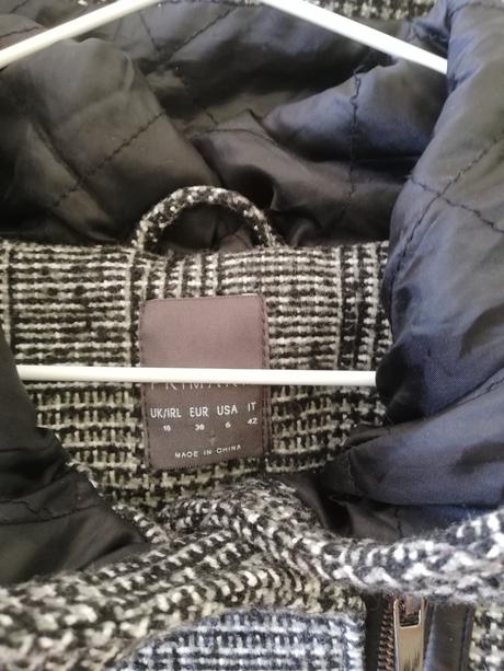 Kabát na zips, primark,38