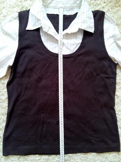 2 v 1 košeľa s vestou, s.oliver,xl