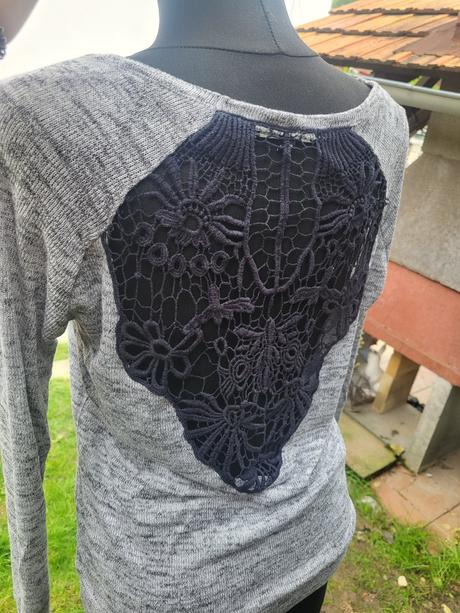 Sveter s cipkou tally weijl m, tally weijl,m