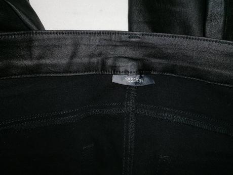 Nohavice v koženom vzhľade, c&a,s