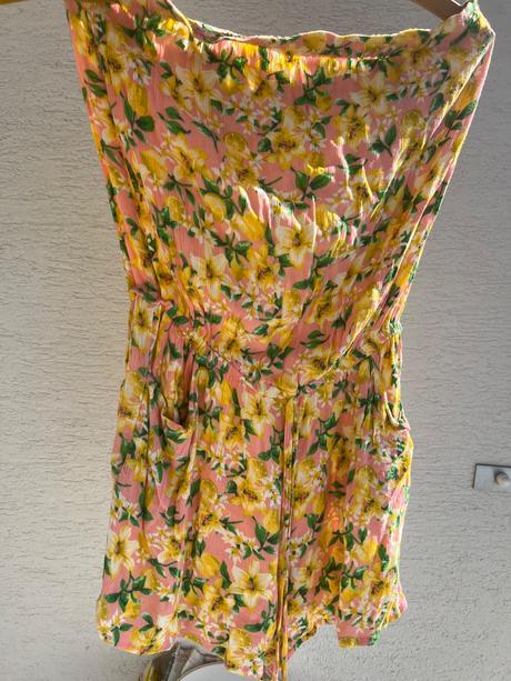 Krasny kvetovany citrony overal styl taliansko boh, 36