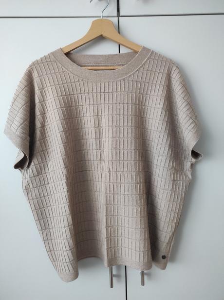 Vestička nümph s vlnou a metalickým vláknom, xl