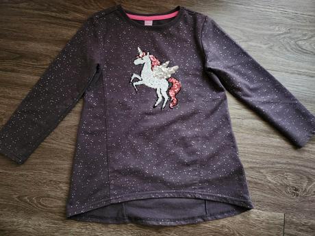 2x teplákové šaty jednorožec, dopodopo,122