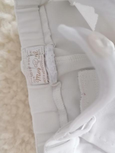 Slávnostné nohavice pre novorodenca, 56