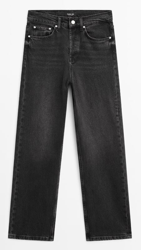 Čierne rifle massimo dutti, v. s/m, 34 - xs