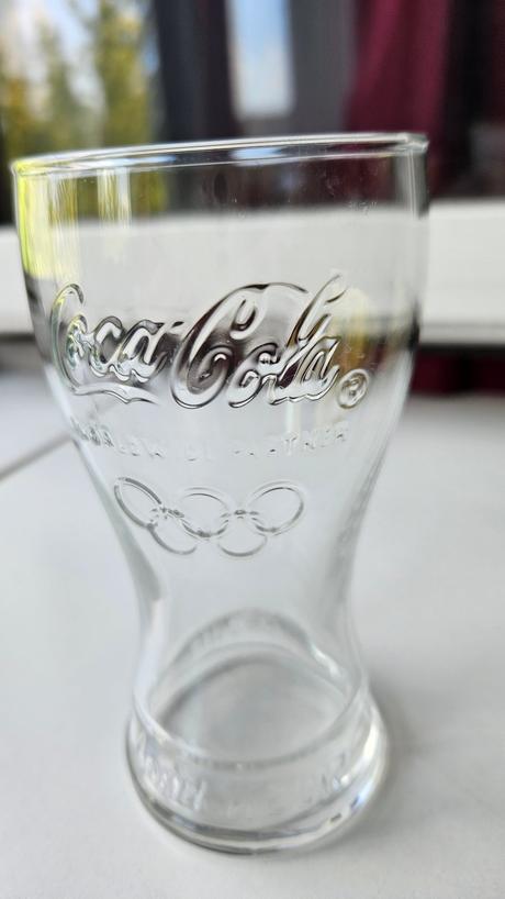 Limitovaný retro pohár coca-cola, olympiáda london,