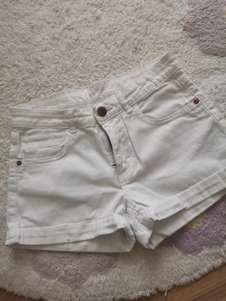Biele kraťasy, h&m,134