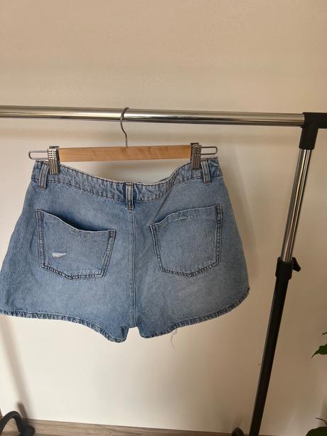 Zara rifľový skort, zara,m