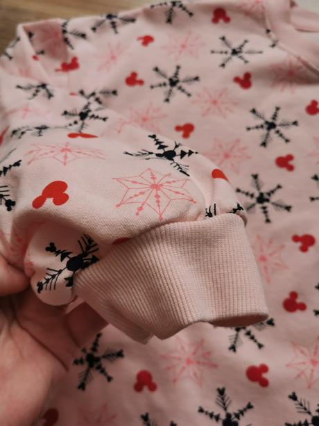 Zimná vianočná mikina mickey l, l