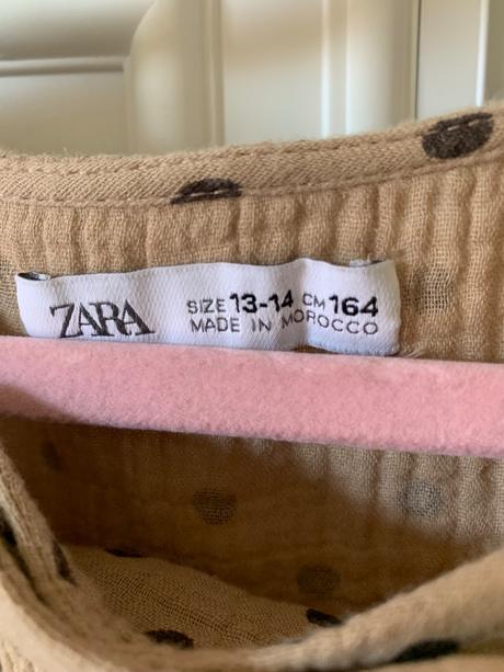 Bavlnené mušelínové šaty zara č. 164, 13-14 rokov, zara,164