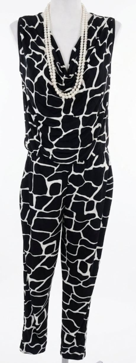 Dámsky overal black white, 188 / l / m / s / xs