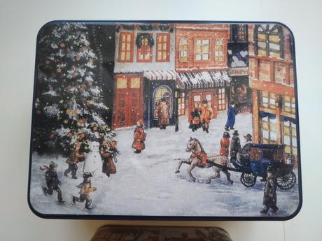 Sada vianočných plechových dóz, 