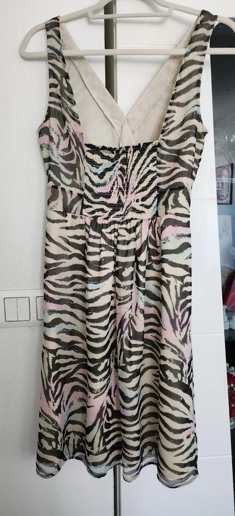 Šifonové šaty "zebra", vero moda,s