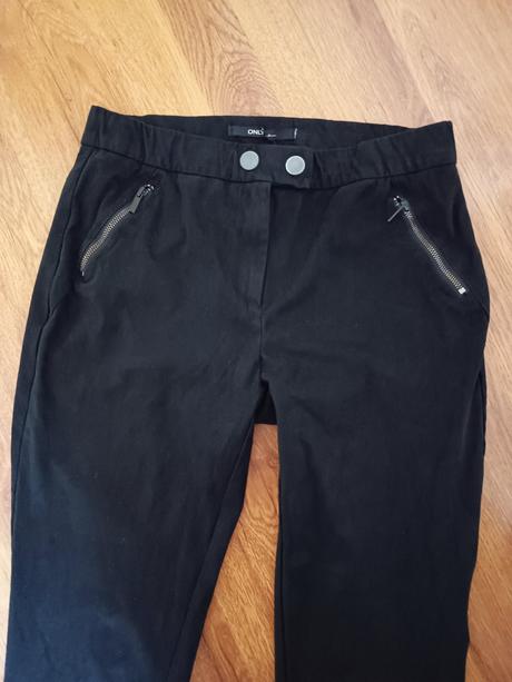 Nohavice v imitácii brúsenej kože only, only,s