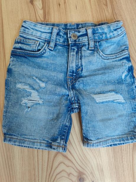 Riflové kraťasy, h&m,98