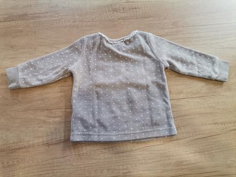 Dievčenska mikina s mackom, lupilu,62