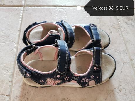 Dievčenské sandále, veľkosť 36, 36
