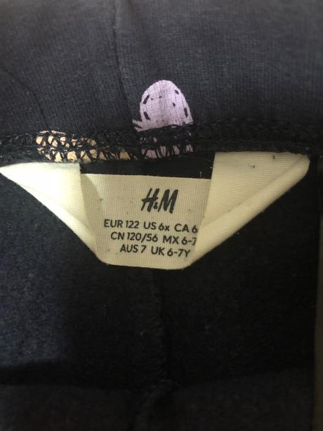 Teplejšie legíny, h&m,122