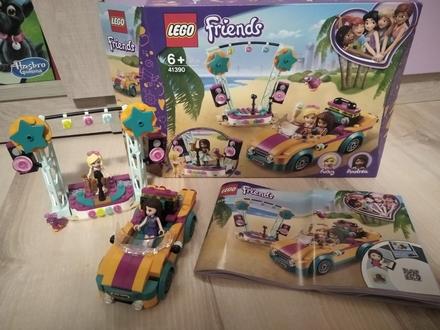 Lego friends andreino fáro a pódium 41390, 